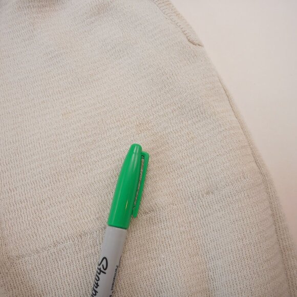 Free People Beach Pants Women's size M Freya Sweater Knit Relaxed Linen Blend - Picture 13 of 16